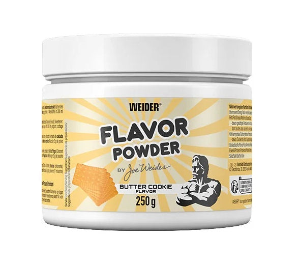 Flavor Powder, Butter Cookie - 250 grams - Weider