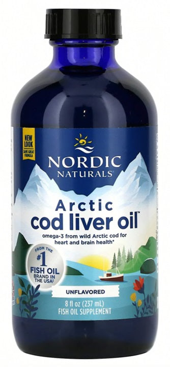 Arctic Cod Liver Oil, Unflavored - 237 ml. - Nordic Naturals