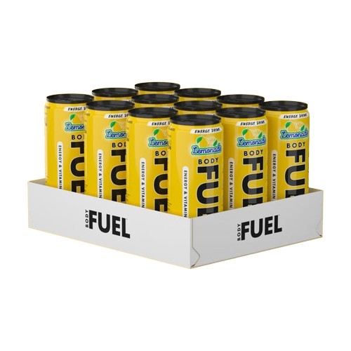 Bodyfuel Energy Cans, Lemonade - 12 x 330 ml. - Applied Nutrition