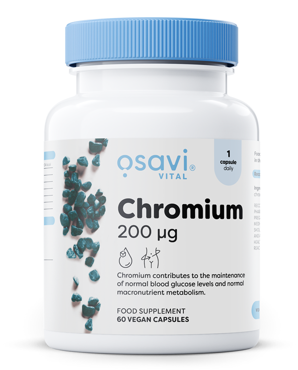 Chromium, 200mcg - 60 vegan caps - Osavi
