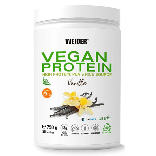 Vegan Protein, Vanilla - 750 grams - Weider