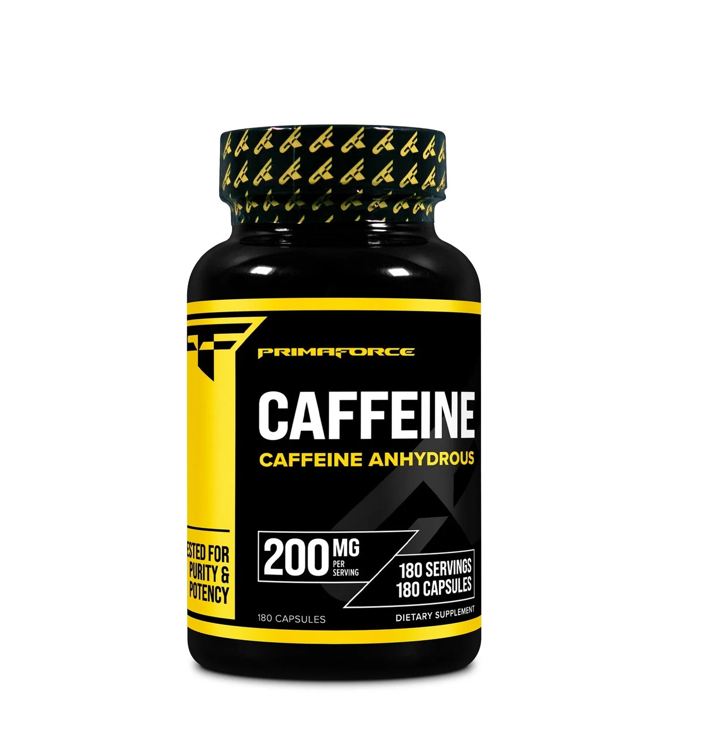 Caffeine, 200mg - 180 caps - Primaforce