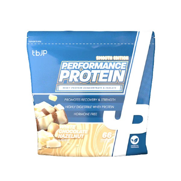 Performance Protein Smooth, White Chocolate Hazelnut - 2000 grams - Trained by JP