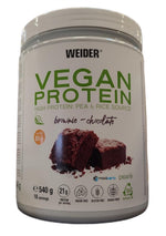 Vegan Protein, Brownie Chocolate - 540 grams - Weider