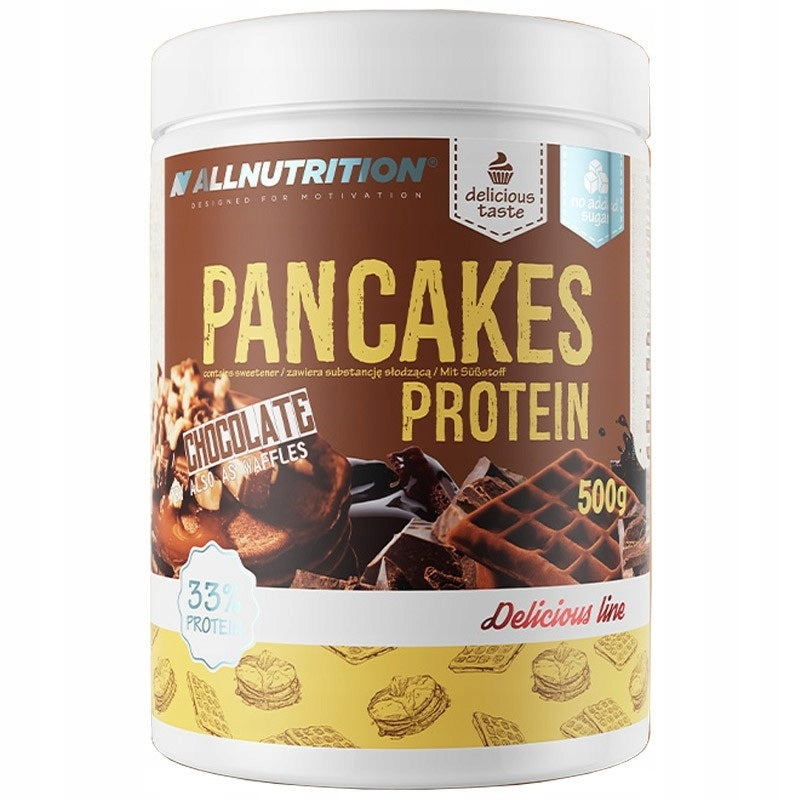 Pancakes Protein, Chocolate - 500 grams - Allnutrition