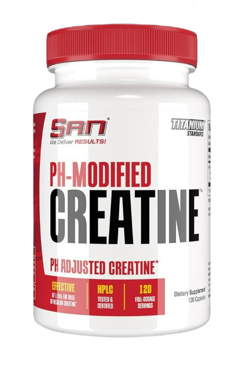PH-Modified Creatine - 120 caps - SAN