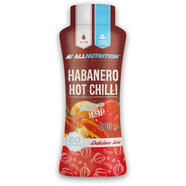 Habanero Hot Chilli Sauce - 400 grams - Allnutrition