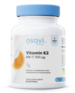 Vitamin K2 MK-7, 100mcg - 60 softgels - Osavi