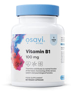 Vitamin B1, 100mg - 60 vegan caps - Osavi