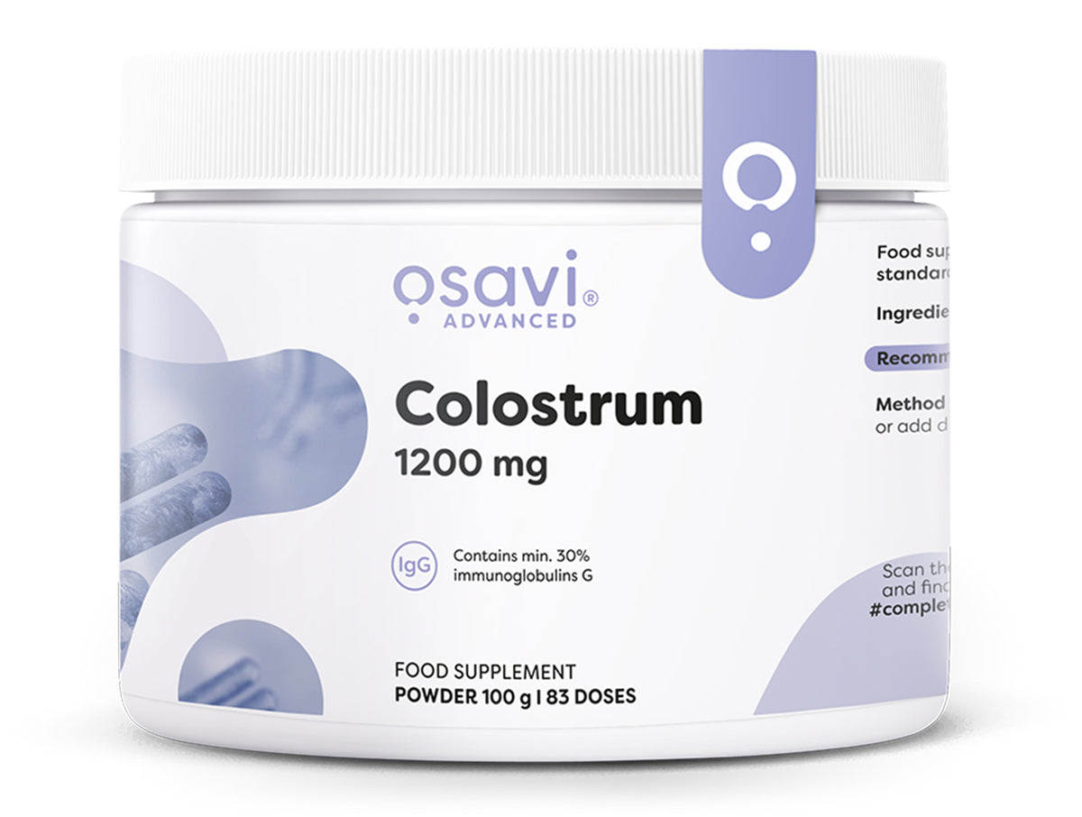 Colostrum Powder, 1200mg - 100 grams - Osavi