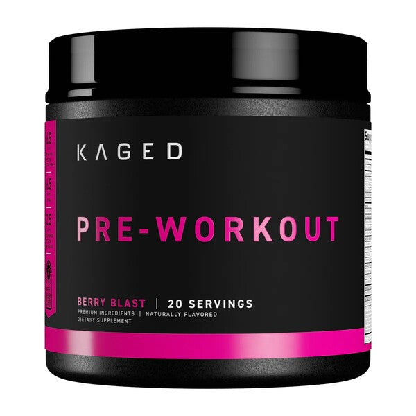 Pre-Kaged, Berry Blast - 604 grams - Kaged Muscle