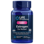 Estrogen For Women - 30 vegetarian tabs - Life Extension