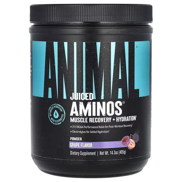 Animal Juiced Aminos, Grape - 405 grams - Animal