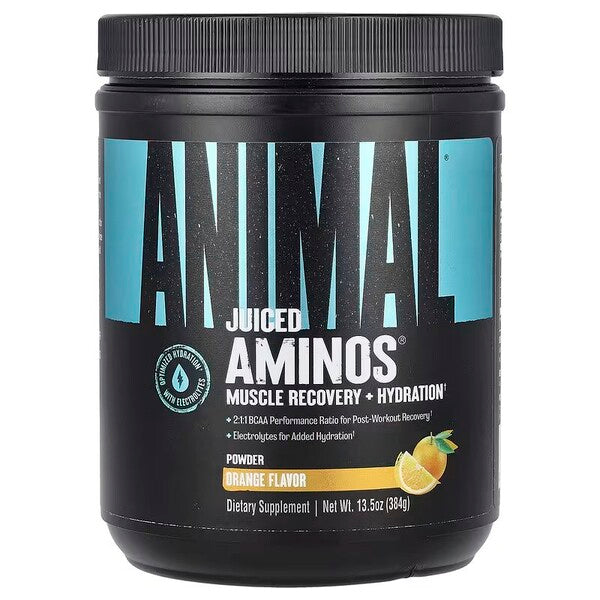 Animal Juiced Aminos, Orange Juiced - 384 grams - Animal