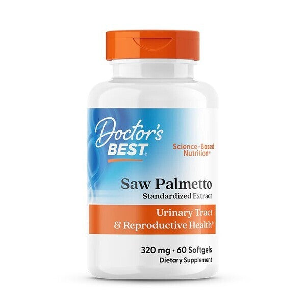 Saw Palmetto Standardized Extract, 320mg - 60 softgels - Doctor's Best