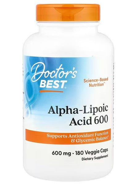 Alpha-Lipoic Acid, 600mg - 180 vcaps - Doctor's Best