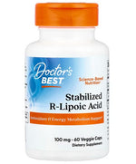 Stabilized R-Lipoic Acid, 100mg - 60 vcaps - Doctor's Best