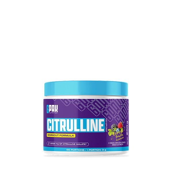 Citrulline, Forest Fruits - 200 grams - 6PAK