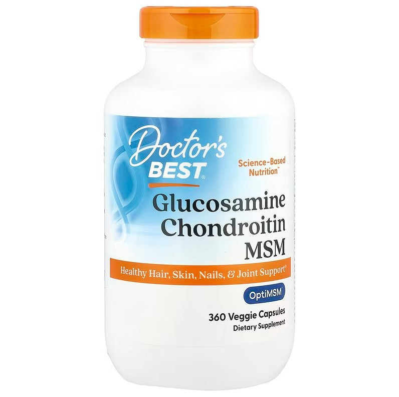 Glucosamine Chondroitin MSM with OptiMSM - 360 caps - Doctor's Best