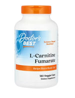 L-Carnitine Fumarate - 180 vcaps - Doctor's Best