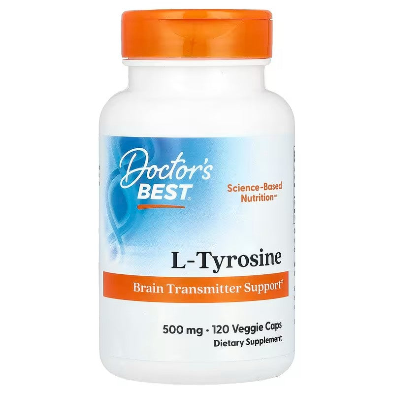 L-Tyrosine, 500mg - 120 vcaps - Doctor's Best