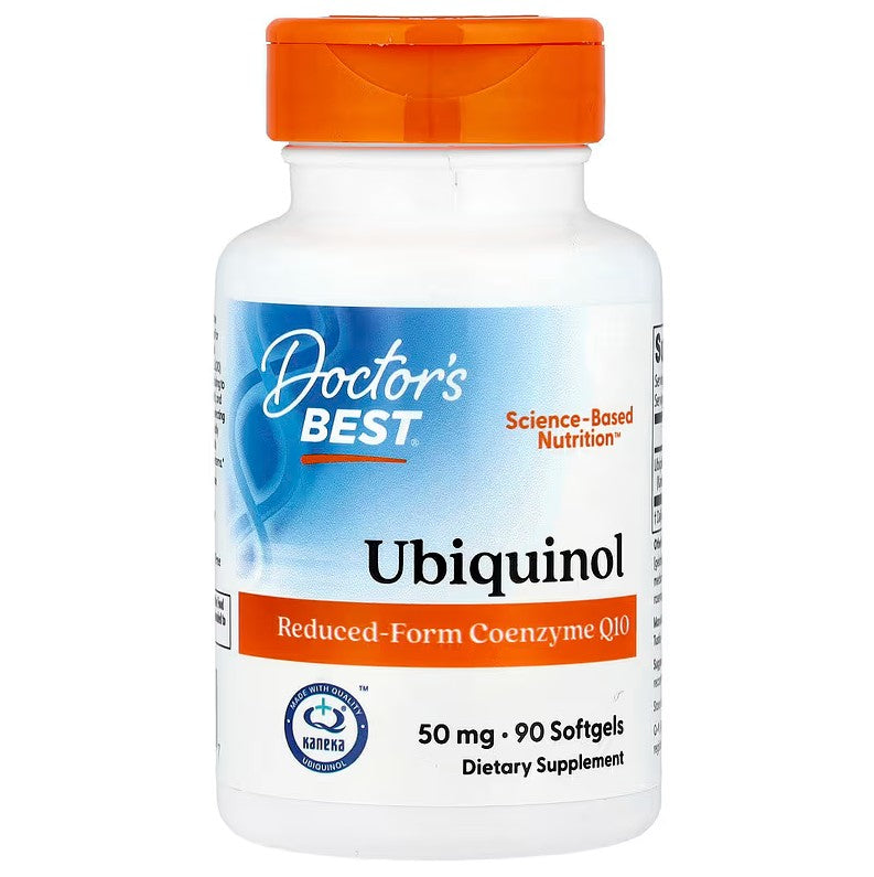 Ubiquinol with Kaneka, 50mg - 90 softgels - Doctor's Best