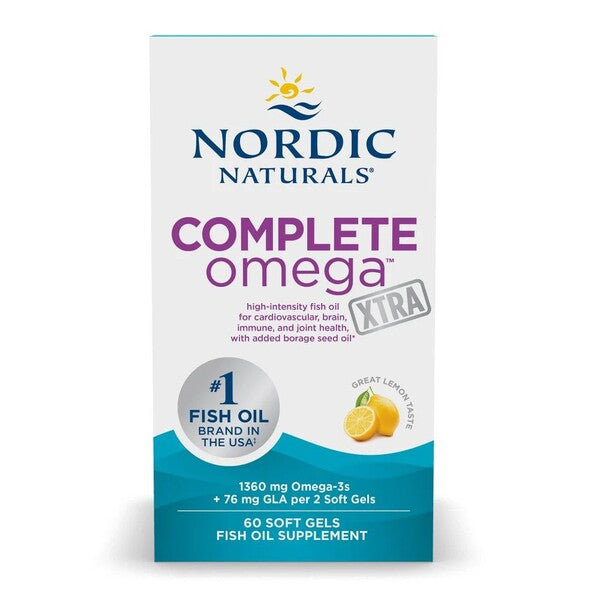 Complete Omega Xtra, 1360mg - 60 softgels - Nordic Naturals