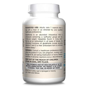 Jarrow Formulas L-glutation redutseeritud 500 mg – 60 kapslit