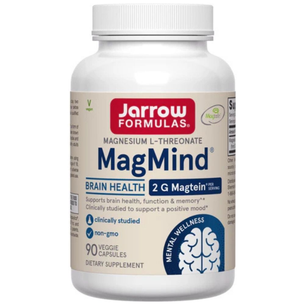 Jarrow Formulas MagMind® magneesium-L-treonaat – 90 kapslit
