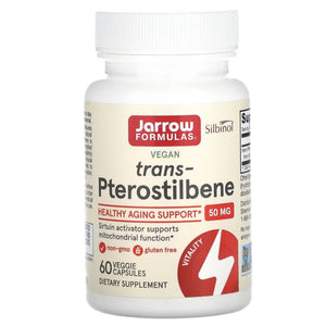 Jarrow Formulas Trans-Pterostilbene 50 mg - 60 kapslit
