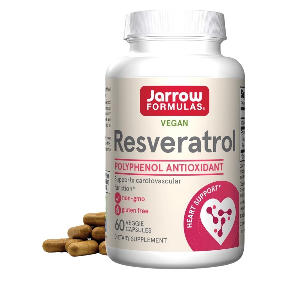 Jarrow Formulas Resveratrol 100 mg - 60 kapslit