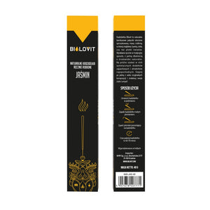 Bilovit looduslikud aroomi-viirukipulgad Jasmiin - 40 g