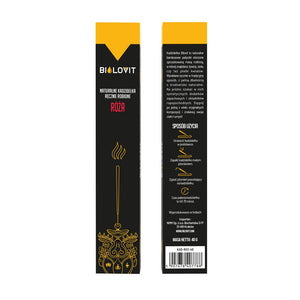 Bilovit naturaalsed aroomiained roos - 40 g