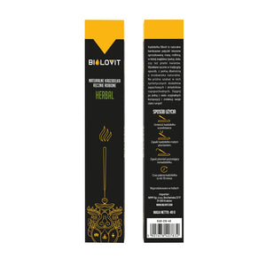 Bilovit looduslikud aroomi-viirukipulgad Herbal - 40 g