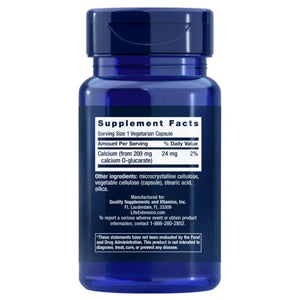 Life Extension Kaltsium-D-glükaraat 200 mg – 60 kapslit