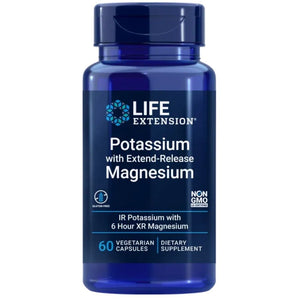 Life Extension Kaalium koos magneesiumiga – 60 kapslit