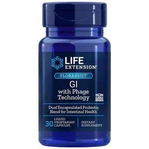 Life Extension Florassist® Probiotic GI su fagine technologija – 30 kapsulių