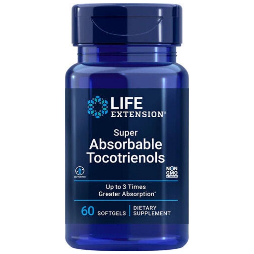 Life Extension tokotrienoolid, E-vitamiin – 60 kapslit