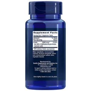 Life Extension optimeeritud folaat kõrge tugevusega 8500 mcg – 30 tabletti