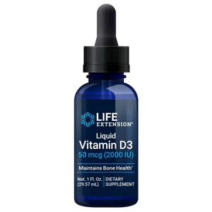 Life Extension D3-vitamiini tilgad 2000 IU – 29,57 ml
