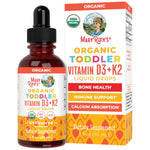 MaryRuth's Toddleri D3+K2 vitamiini tilgad väikelapsele - 30 ml