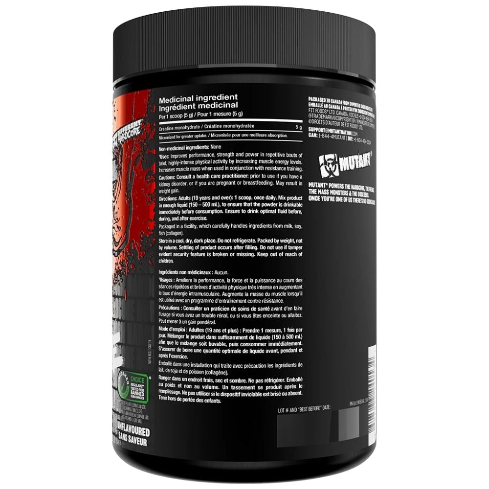 Mutant Creatine, kreatiinmonohüdraat - 300 g