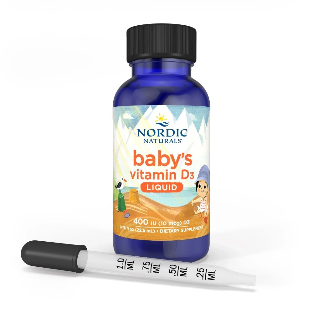 Nordic Naturals D3-vitamiin beebidele 400 IU - 22,5 ml