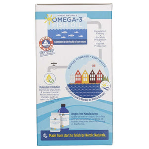 Nordic Naturals Ultimate Omega-D3, sidrunimaitseline, 250 mg - 60 pehmet kapslit