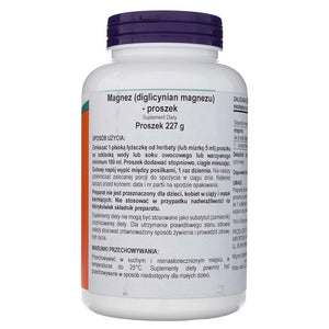 Now Foods magneesiumdiglütsinaadi pulber - 227 g