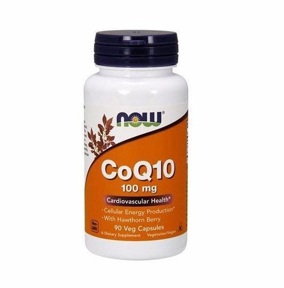 Now Foods Koensüüm Q10 100 mg viirpuuga – 90 kapslit