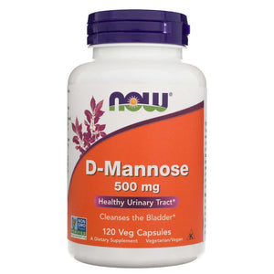 Now Foods D-mannoos 500 mg - 120 kapslit
