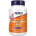 Now Foods alfa-lipoehape 600 mg - 120 kapslit