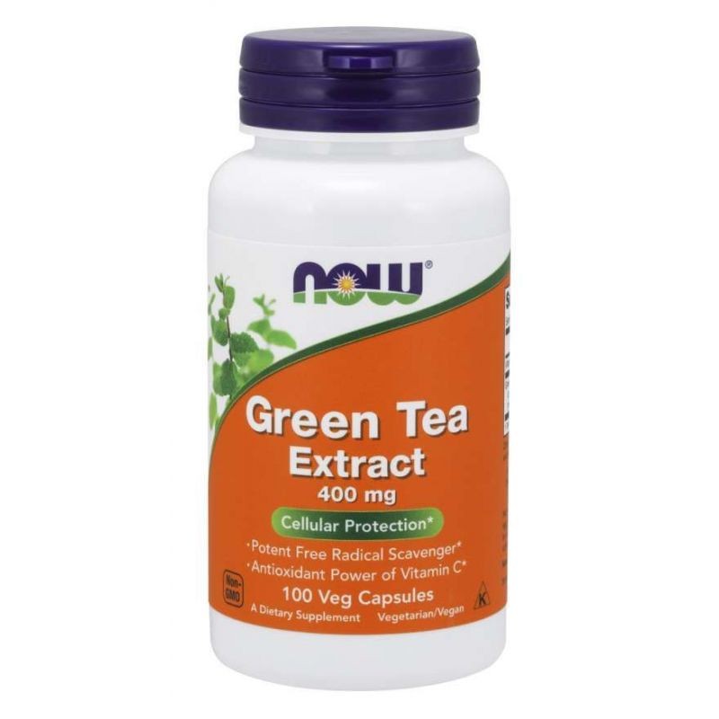 Now Foods Rohelise tee ekstrakt 400 mg – 100 kapslit