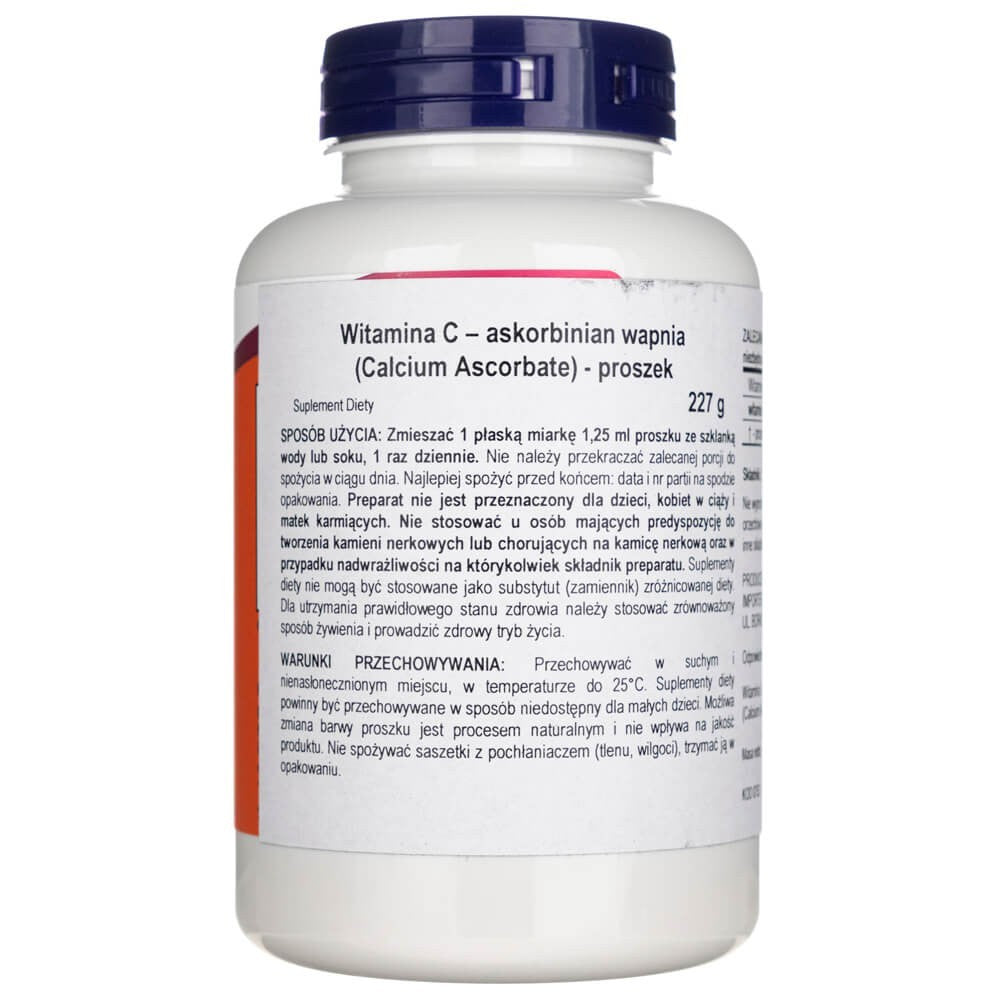 Now Foods kaltsiumaskorbaadi pulber - 227 g